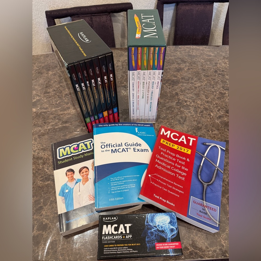 Mcat prep bundle Kaplan Exam Krackers Altius AAMC
